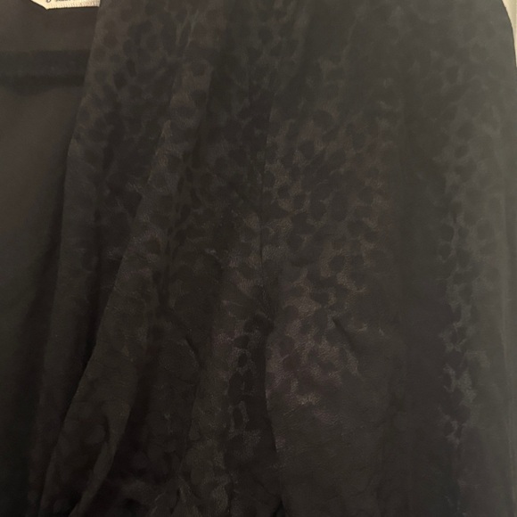 Kate Spade Elegant Black Jumpsuit with Front Tie - Picture 6 of 9